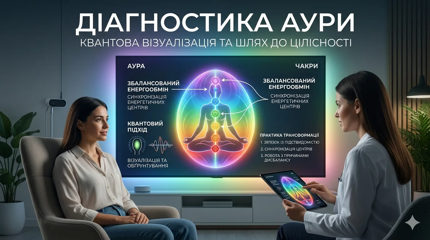 Діагностика аури: шлях до внутрішньої цілісності
